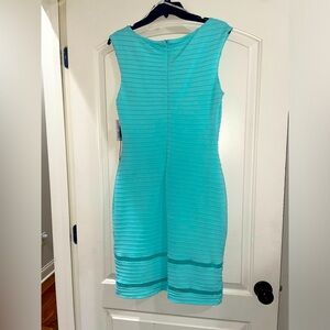 NWT Calvin Klein Midi Ribbed Fitted Dress Size 10, $38